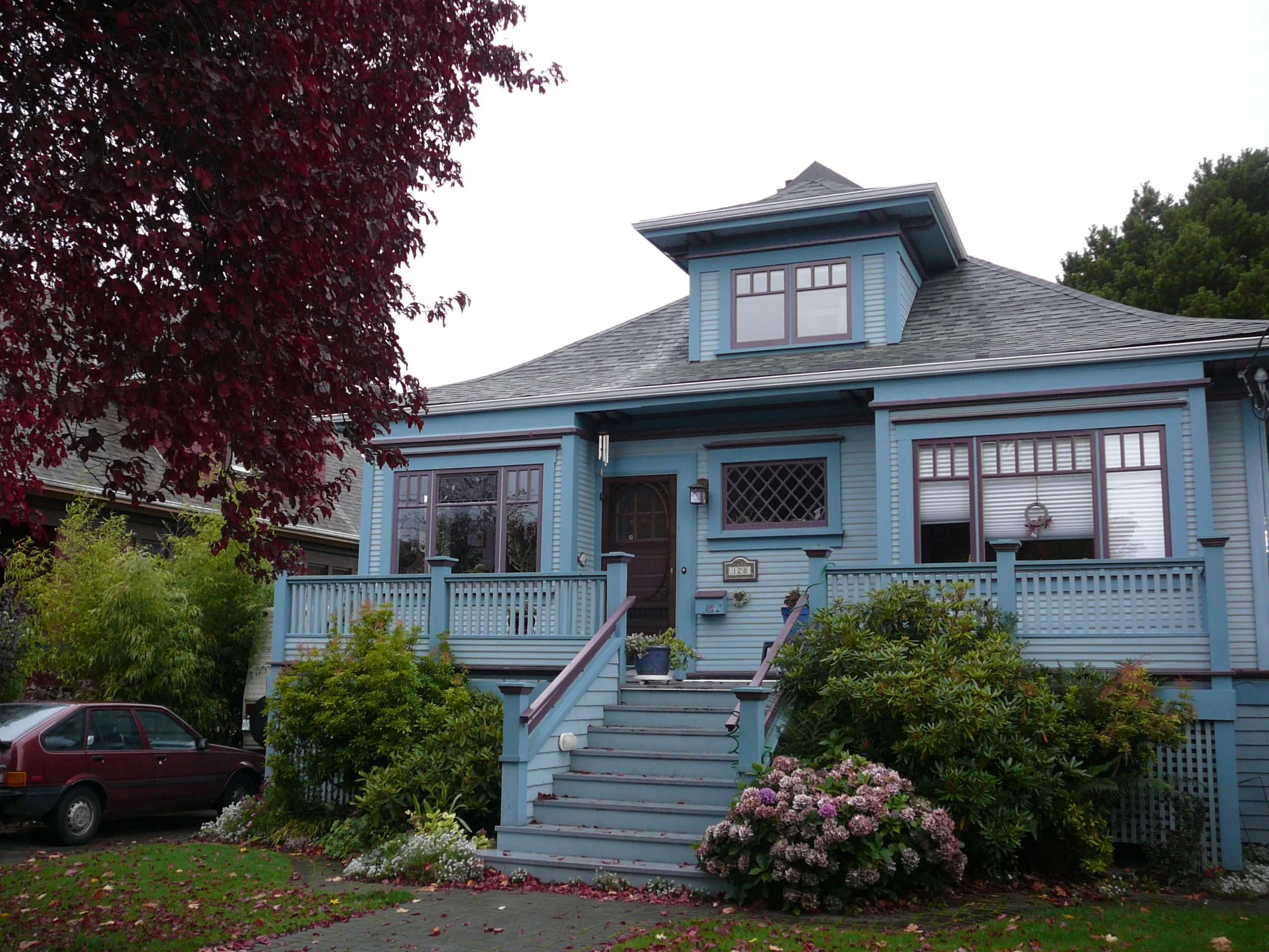 Casas preciosas pintadas de todos colores en Victoria , Vancouver ...