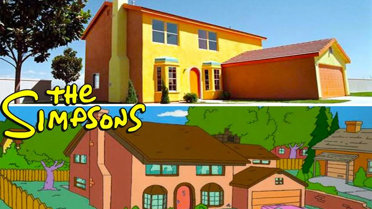 6 Casas REALES Inspiradas En Dibujos Animados - YouTube