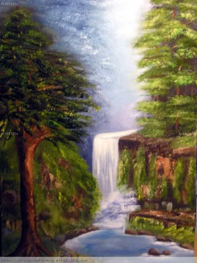 Cascada Alba Cristina Forero Avendaño - Artelista.