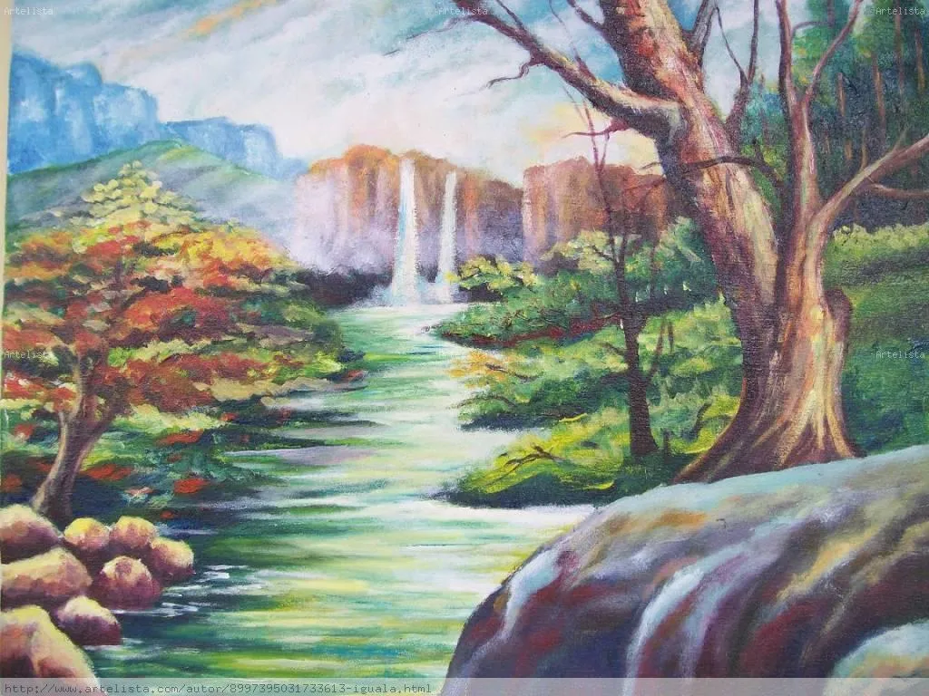 Cascada Jairo Igualá - Artelista.