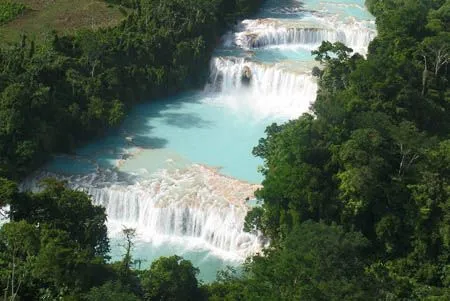 Cascadas de agua azul Chiapas | Descubriendo México