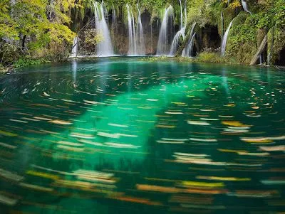 Cascadas del río azul - Blue river waterfalls