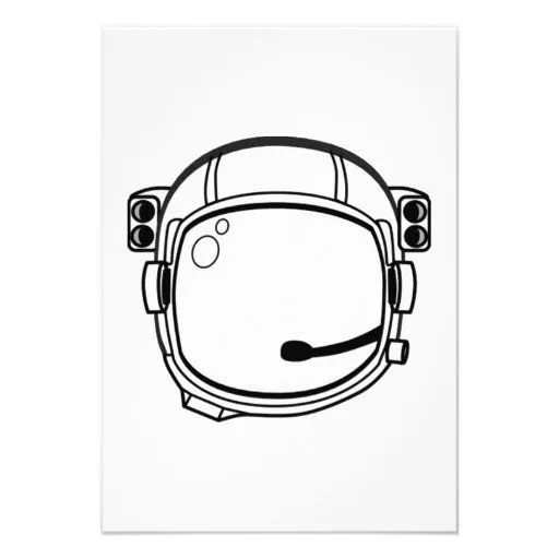 Casco de espacio del astronauta rompecabezas de Zazzle.