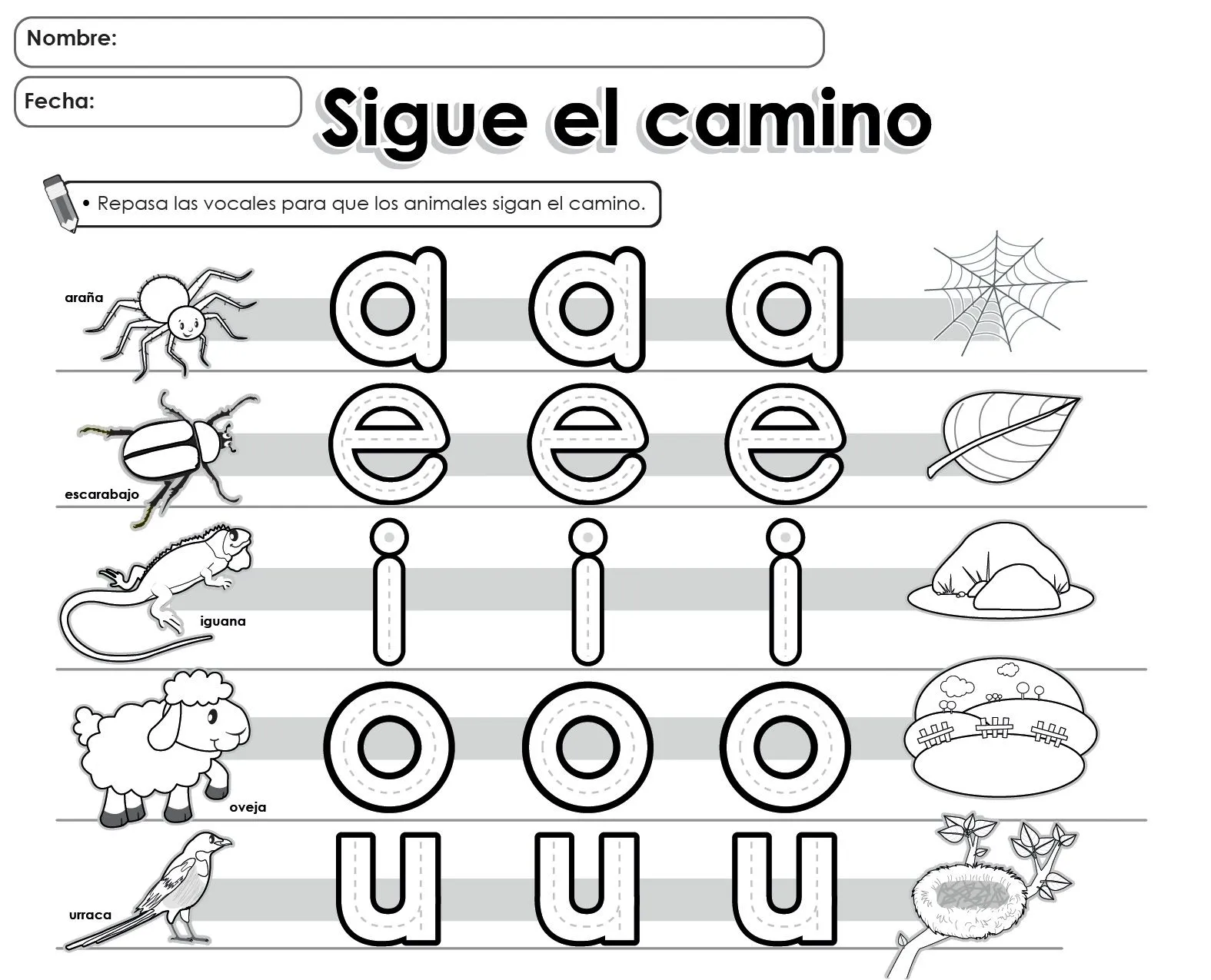 Mi Segunda Casita: APRENDIENDO LAS VOCALES