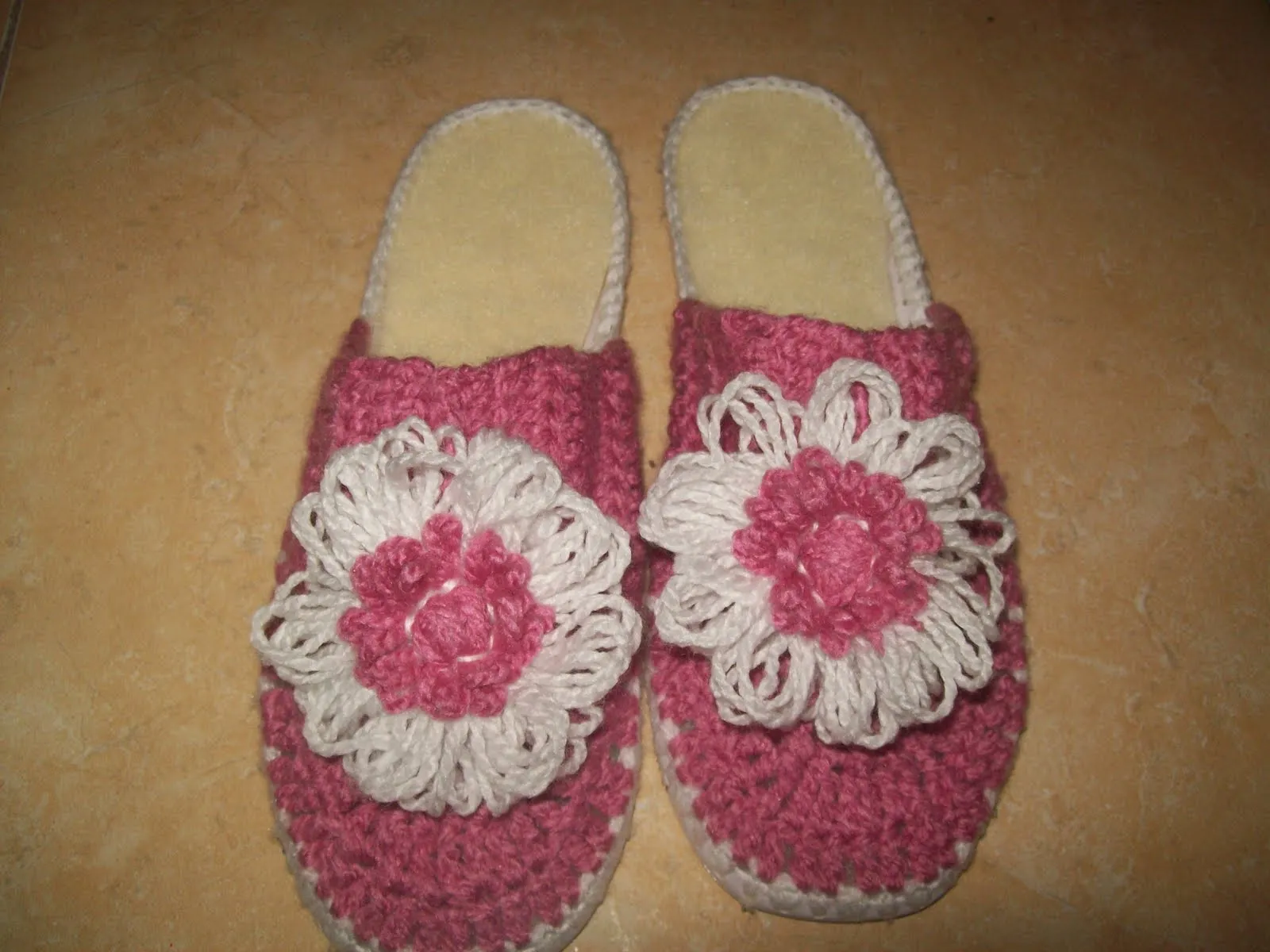 La casita de Diana: Pantuflas a crochet