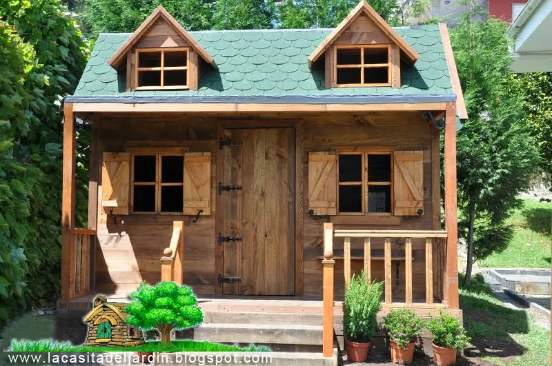 La casita del jardín : Construcción paso a paso de una casita de ...