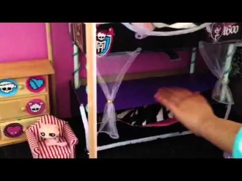 Mi casita de las Monster High by marta stein - YouTube