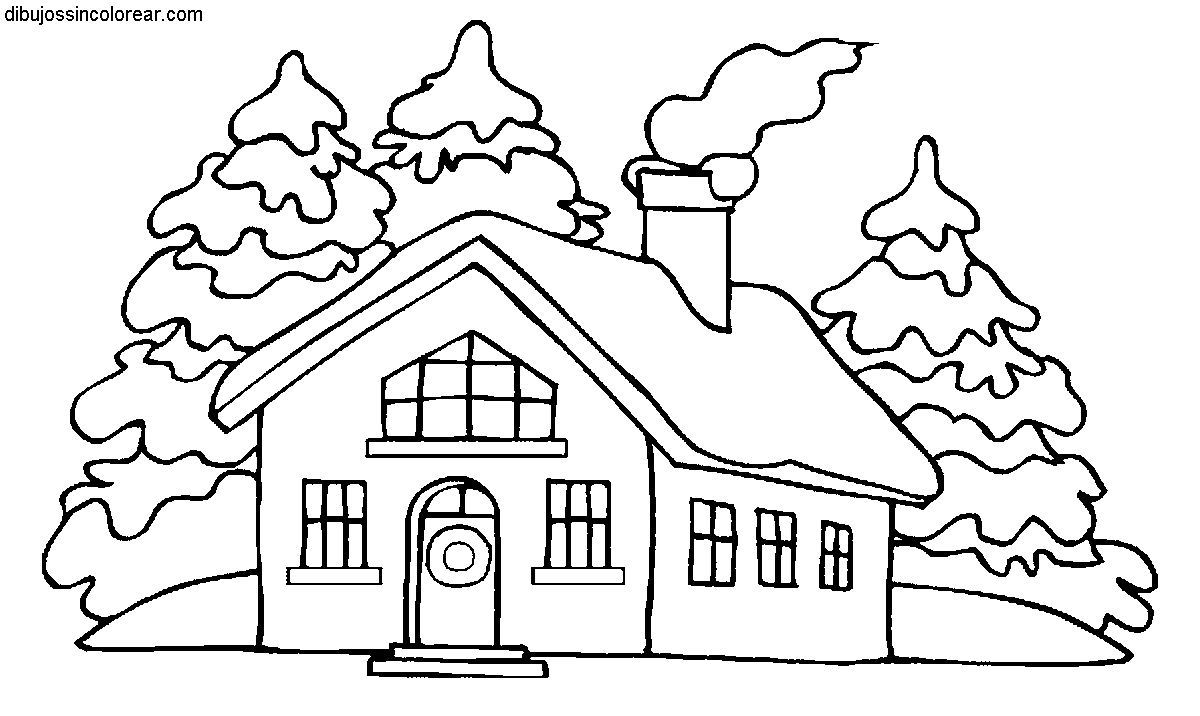 Casitas para pintar - Imagui