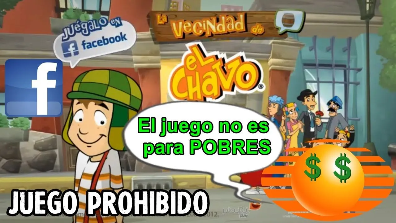 EL CASO del JUEGO DE LA VECINDAD DEL CHAVO ANIMADO de FACEBOOK que TELEVISA  DESAPARECIÓ por esto... - YouTube