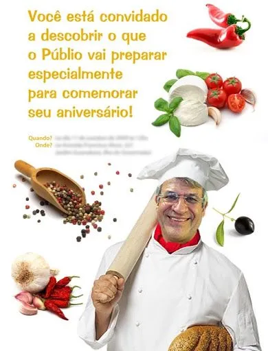 Casos e Coisas da Bonfa: Produção para o almoço de aniversário do ...