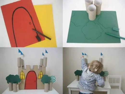 Cómo hacer un castillo de cartón | Edukame