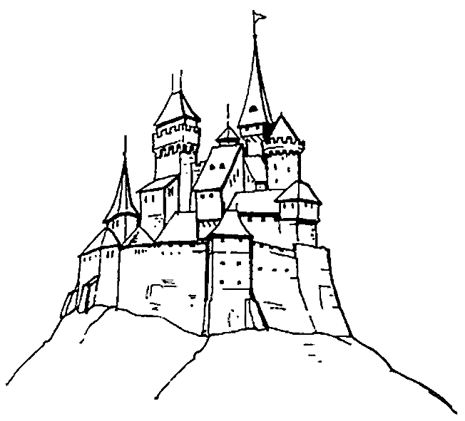 Castillo Disney para colorear - Imagui