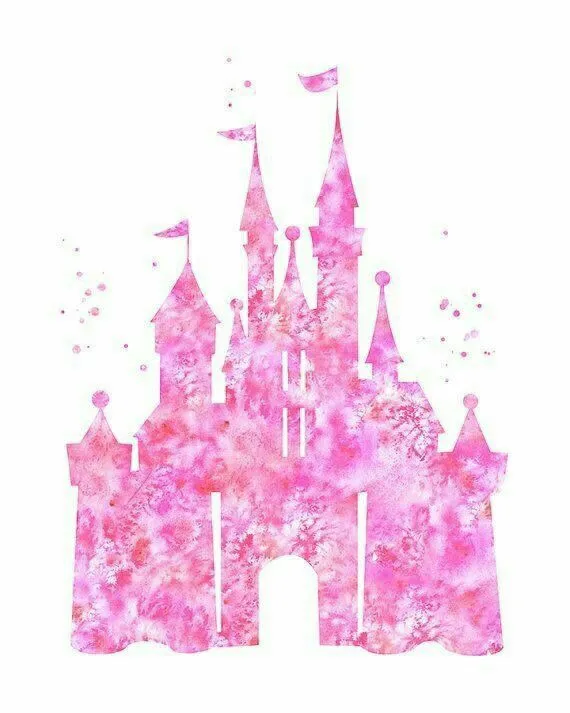 Castillo de disney | Disney castle silhouette, Disney wall art, Disney  castle