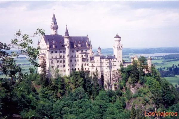 Castillo de Neuschwanstein -Baviera - Alemania - Neuschwanstein ...