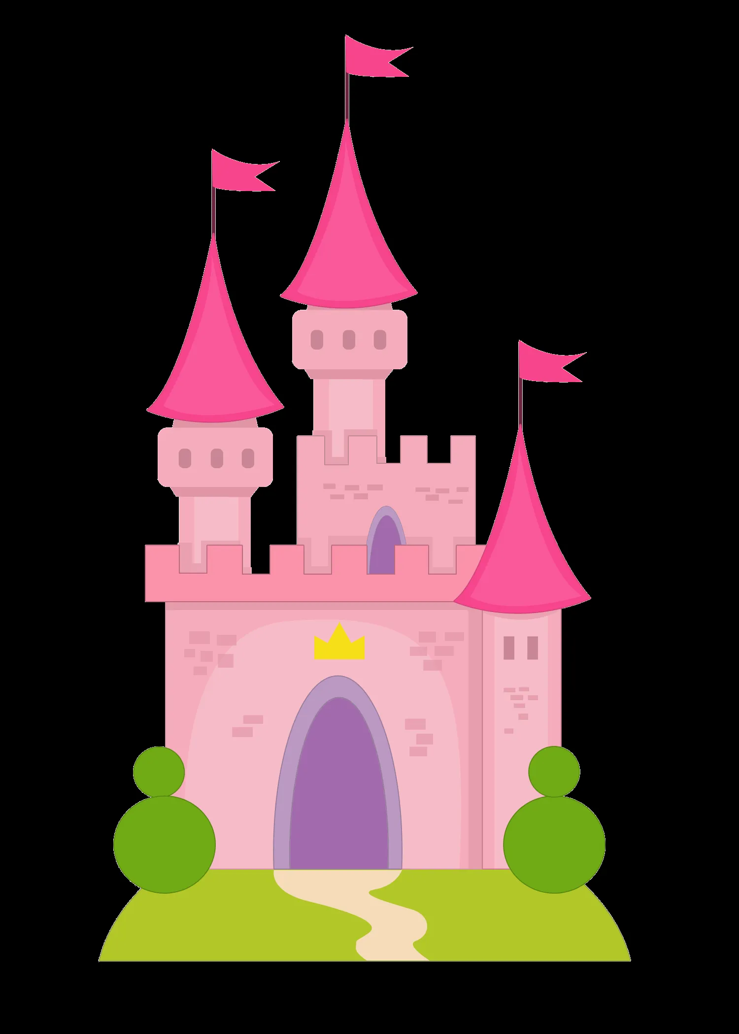 Castillo de princesa, Manualidades, Princesas