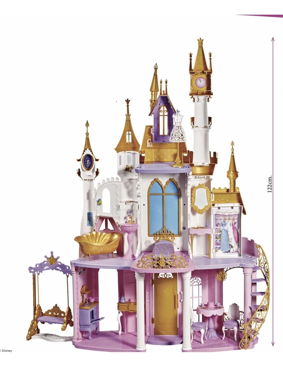 Castillo de Princesas Disney en dibujo - Toma Primera