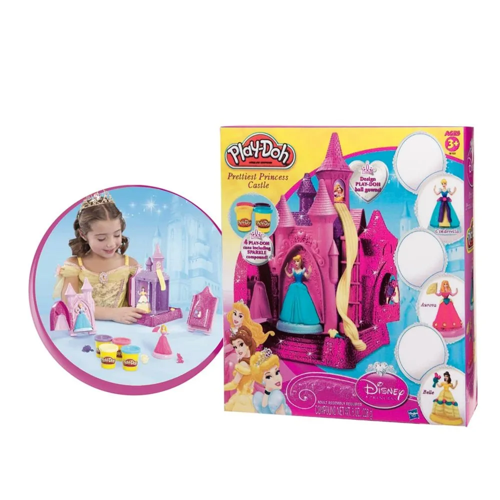 Castillo Princesas Disney Play-Doh - De 24 a 36 meses - - El Corte ...