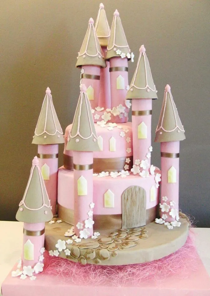 Castillo de princesas | pasteles fantasticos | Pinterest