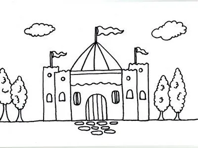 Castillos para colorear | Dibujos infantiles, imagenes cristianas