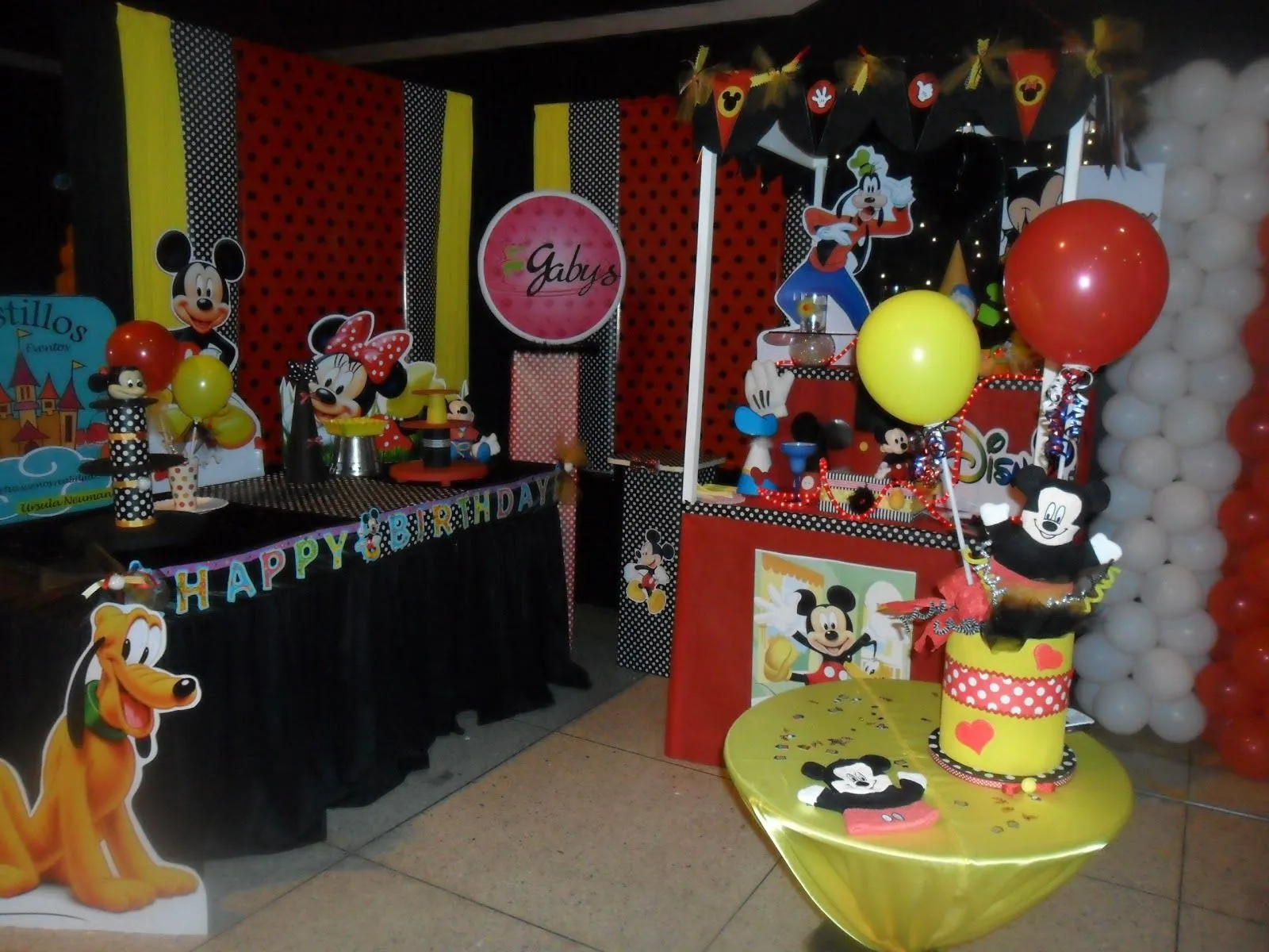 Fiesta tematica de Mickey y sus amigos - Imagui