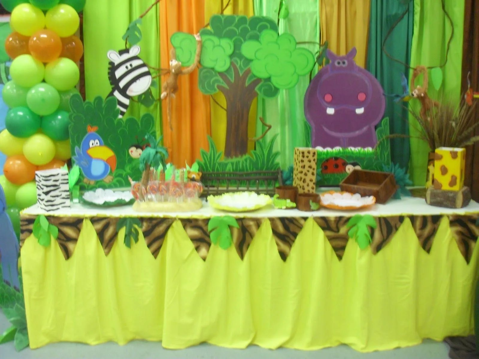 Castillos Eventos... de Ursula Newman: Fiesta Infantil Safari