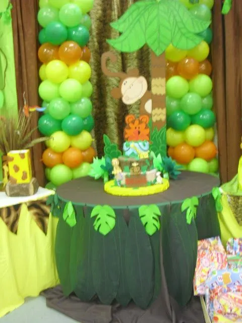 Castillos Eventos... de Ursula Newman: Fiesta Infantil Safari