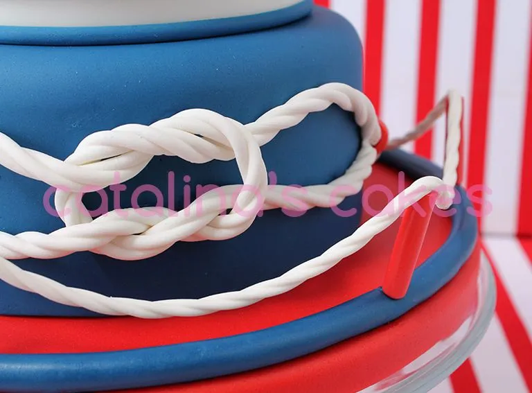 Catalina y Sacarina: Navy Cake: "Tarta Nerea"