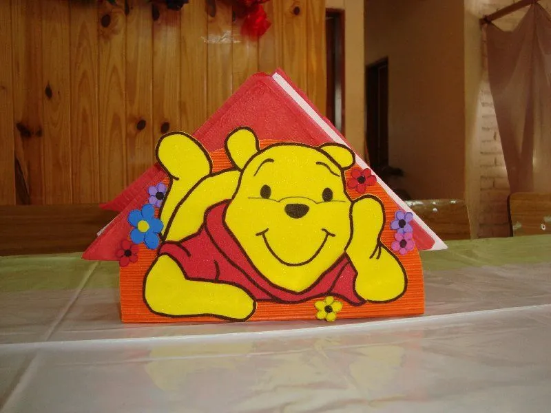 Servilletero de Winnie Pooh - Imagui