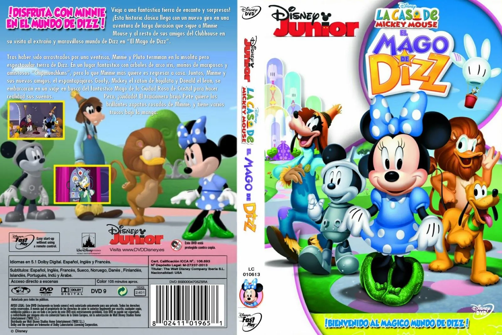 CATALOGO INFANTIL: La casa de Mickey Mouse - El mago de Dizz