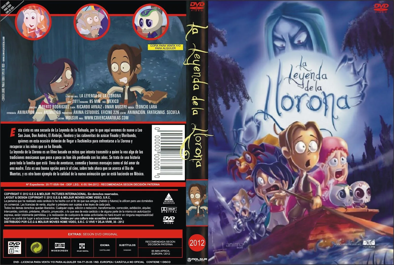 CATALOGO INFANTIL: La leyenda de la llorona