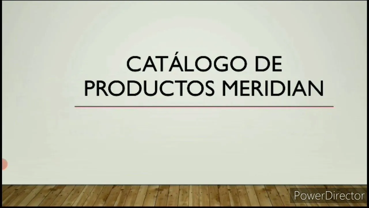 Catálogo de pinturas meridian - YouTube