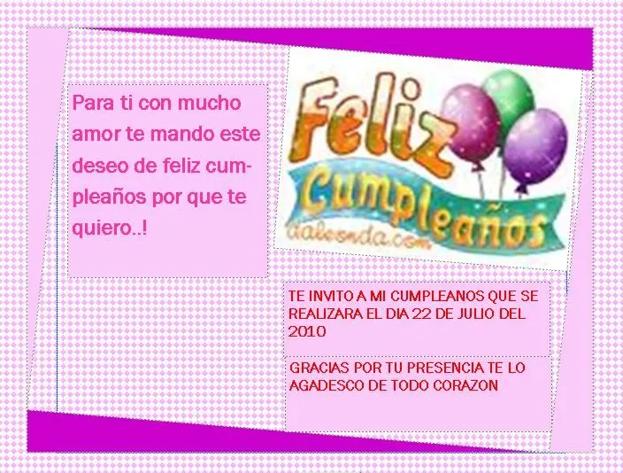 CATÁLOGO VIRTUAL DE TARJETAS EN PUBLISHER: TARJETAS DE CUMPLEAÑOS