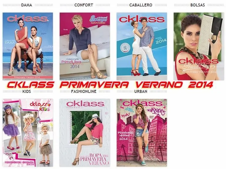 Catalogos Cklass Primavera Verano 2014 | Revistas Online ...