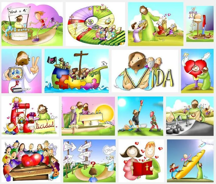 Catequesis Primera Comunión: Dibujos religiosos para niños por ...