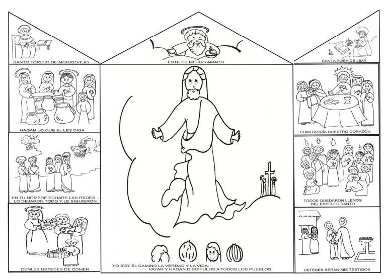 Catequesis Primera Comunión: Mision Continental y Triptico