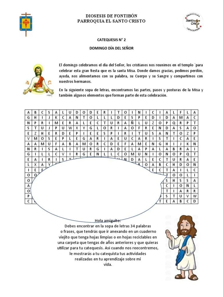 Catequesis N 2 Marina | PDF | Misa (liturgia) | Comportamiento cristiano y  experiencia