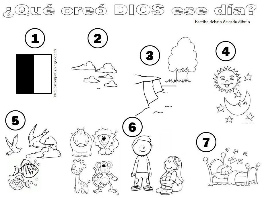 La Catequesis: Recursos Catequesis La Creación