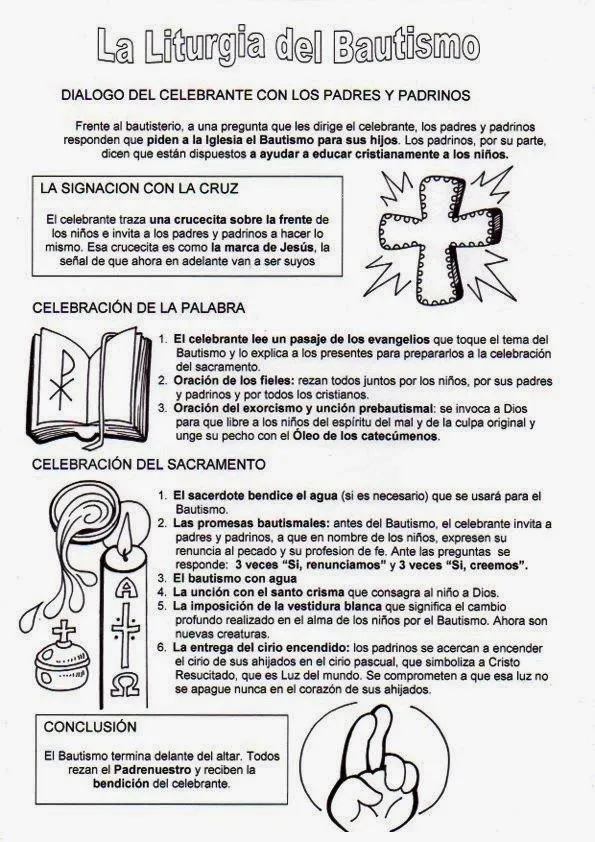 La Catequesis: Recursos Catequesis el Sacramento del Bautismo