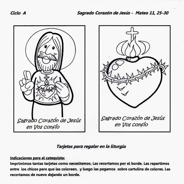 La Catequesis: Recursos Catequesis Sagrado Corazón de Jesús para ...