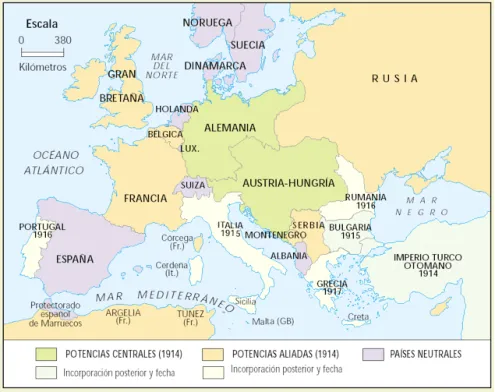 Causas de la Primera Guerra Mundial | Historia General