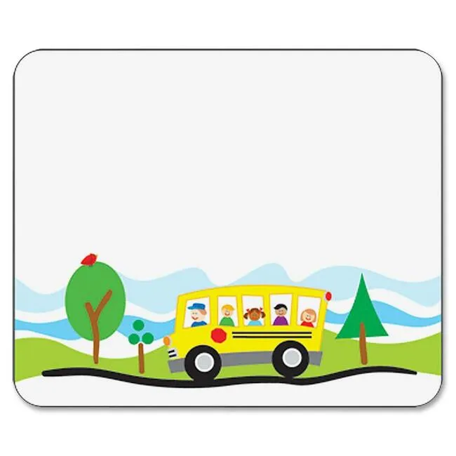 CDP150008 Carson-Dellosa Self-Adhesive School Bus Name Tag ...