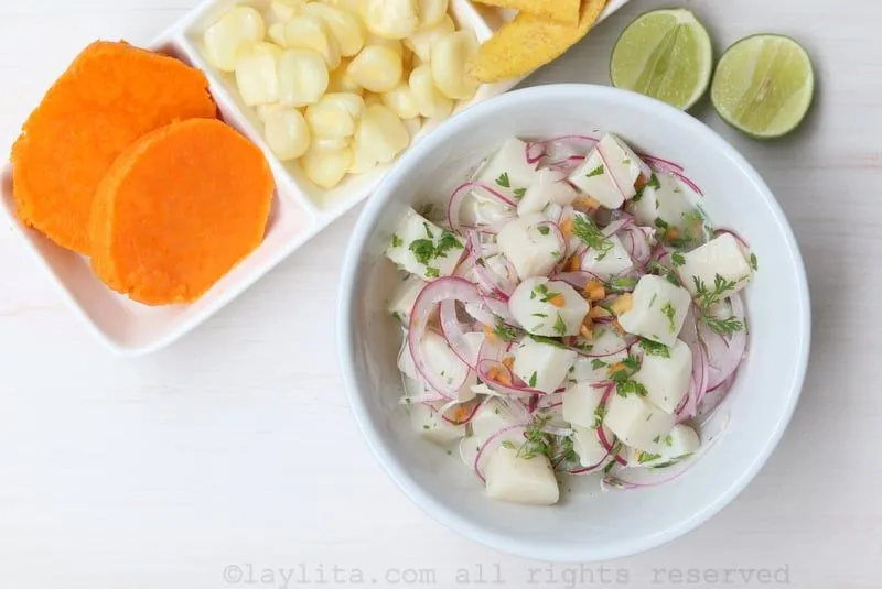 Cebiche Peruano de Pescado – Recetas en Español