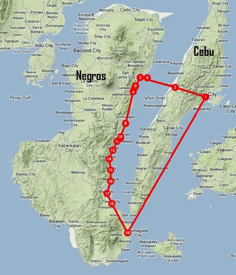 Cebu-Negros : 3D2N Hitchhiking Challenge - Paperblog