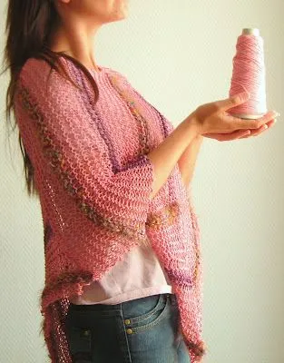 Ceibo Handmade: Poncho coleccion verano 2009