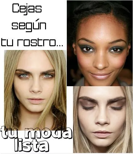 Cejas según la forma de tu rostro: | MODA LISTA | BLOG