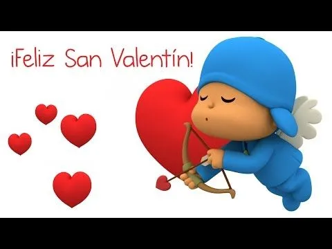 Celebra San Valentín - Corazones - Mensajes de amor y amistad | Pocoyó