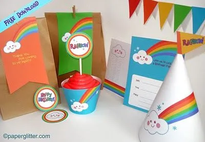 Celebrando con estilo: Fiesta infantil- Arcoiris y Carritos!