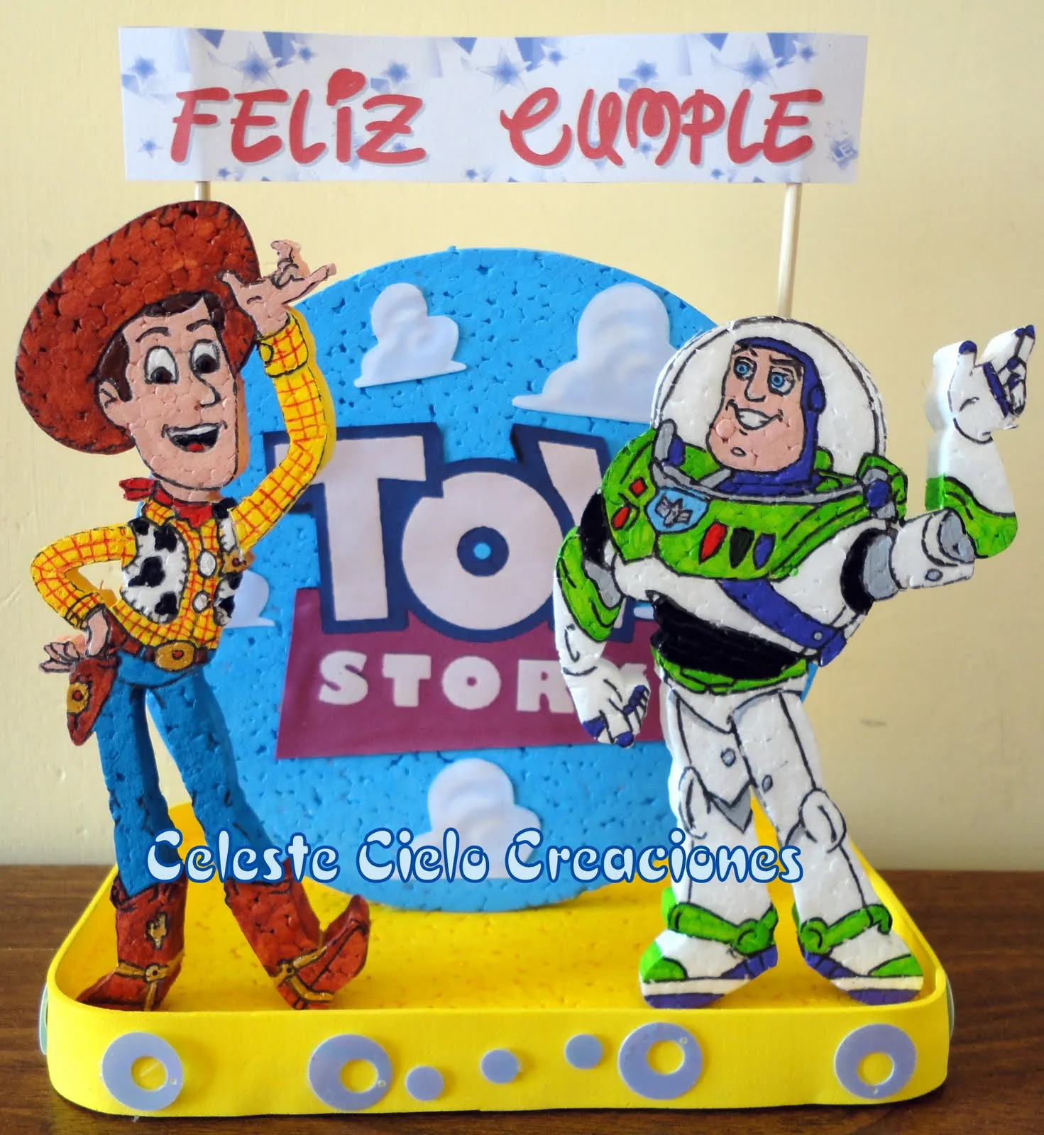 Celeste Cielo Creaciones: Adornos de Torta: Toy Story