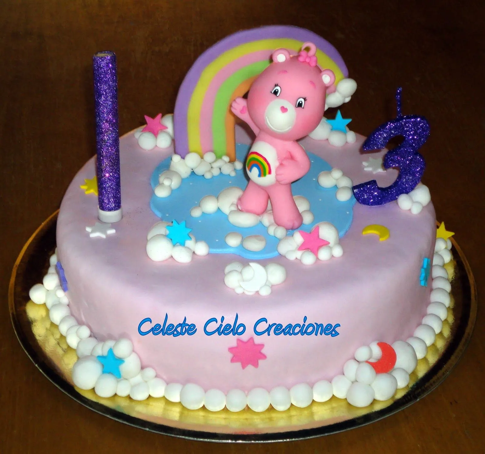 Celeste Cielo Creaciones: Tortas Decoradas: Ositos Cariñositos