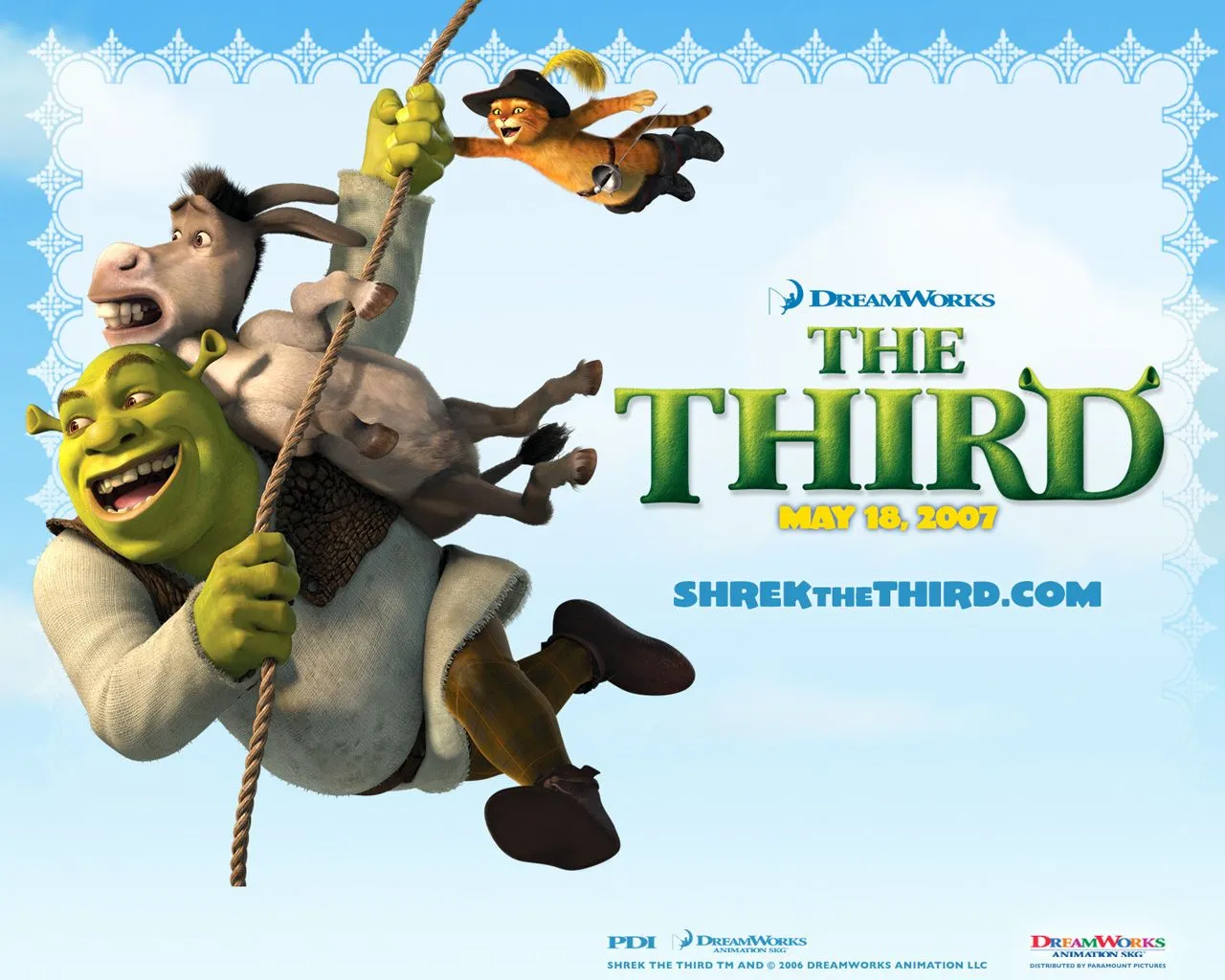 Cell Phone Wallpaper: Shrek the Third animated wallpaper